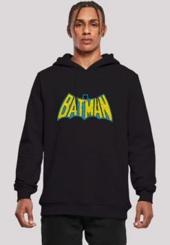 F4NT4STIC Dc Comics Superhelden Batman Crackle Logo - Hoodie - Black