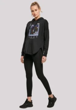 F4NT4STIC Retro Gaming Level 45 - Hoodie - Black -Olivia aba06b94c3f8448286eaf6a68ae5fb8f