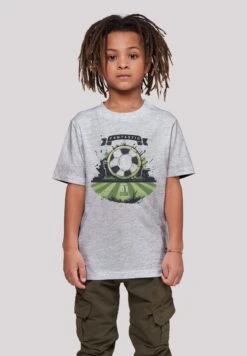 F4NT4STIC Fussball Feld - T-Shirt Print - Heather Grey -Olivia ae2038199d5b4313bc8dc5b3c7ff498d