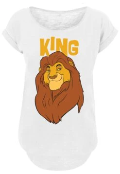 F4NT4STIC Disney The König Der Löwen Mufasa King - T-Shirt Print - White -Olivia af890b4339d843638cbce304d727cf0a