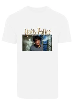 F4NT4STIC Harry Potter Steam Ears - Film Movie Tv Comic Fan Merch- T-Shirt Print - White -Olivia afeb8b54c0ad437ba4936c39baf53cc1