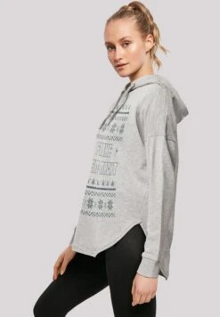 F4NT4STIC Frohe Wein-Nacht - Hoodie - Grey -Olivia b06a61a626c04f3db76783e32a3aed81