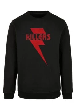 F4NT4STIC The Killers Rockband Red Bolt - Sweater - Black -Olivia b2d868e6c6434b08808f9295f3dbbd0e