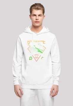 F4NT4STIC Retro Gaming Battlezone - Hoodie - White