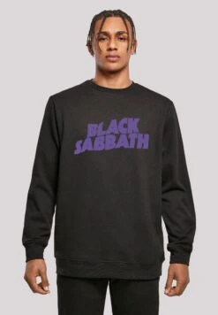 F4NT4STIC Black Sabbath Heavy Metal Band - Sweater - Black