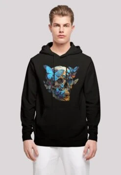 F4NT4STIC Skull - Hoodie - Schwarz