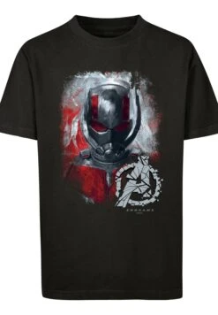 F4NT4STIC Marvel Avengers Endgame Ant-Man Brushed - T-Shirt Print - Black -Olivia b5df5cf4e3ff41edb09df931245a8464
