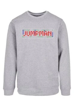 F4NT4STIC Retro Gaming Jumpman - Sweater - Heather Grey 14 F4NT4STIC Retro Gaming Jumpman - Sweater - Heather Grey -Olivia b5e28b2a9a4144b1be0dd8d4ce201241
