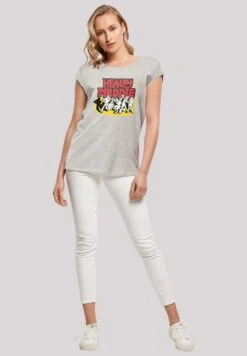 F4NT4STIC Scooby Doo Heavy Meddle Blk - T-Shirt Print - Heather Grey -Olivia b69ffc9749b2432aa3b0d8072081f3fa