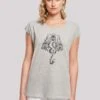 F4NT4STIC Harry Potter Dark Mark Crest - T-Shirt Print - Heather Grey -Olivia b7c6e1cf46534c2d9f6dbd940fd2e37f