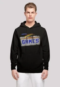 F4NT4STIC Retro Gaming California Games Plate - Hoodie - Black