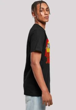 F4NT4STIC Tom Und Jerry Chase Scene - T-Shirt Print - Black -Olivia b9e975c242214cc9ac4e71c9ded08f7c