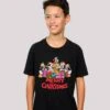 F4NT4STIC Disney Micky Maus Weihnachten - Premium Film Movie Tv Comic Fan- T-Shirt Print - Black -Olivia ba6196aa6178498eb22bcba4be8d7d10