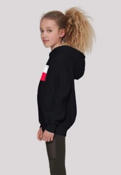 F4NT4STIC Polen Flagge Distressed - Hoodie - Schwarz -Olivia bc979d151b0f46a6bf77d657a54bd328