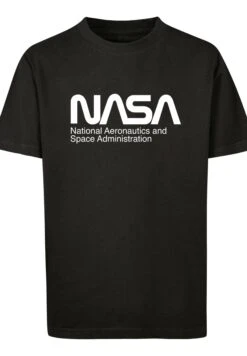F4NT4STIC Nasa Aeronautics And Space - T-Shirt Print - Black -Olivia bcd3f225d4e44f568effc84b435c1561