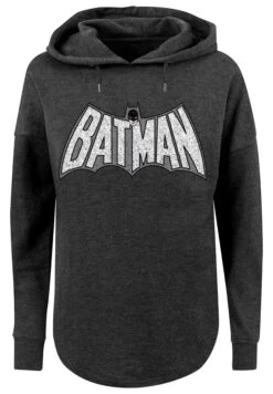 F4NT4STIC Dc Comics Batman Oldschool Vintage Retro Crackle - Hoodie - Charcoal -Olivia be08836049f344538cbd3c2ef4f6bad1