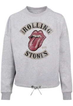 F4NT4STIC The Rolling Stones Tour '78 - Sweater - Heather Grey -Olivia bf50b45cdde34b20b771774496b1f2d3