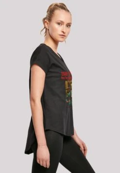 F4NT4STIC David Bowie Ziggy Stardust Spider - T-Shirt Print - Black -Olivia bf67081426a74bc6aeec39121a0a4611