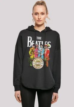 F4NT4STIC The Beatles Band Sgt Pepper- Hoodie - Black