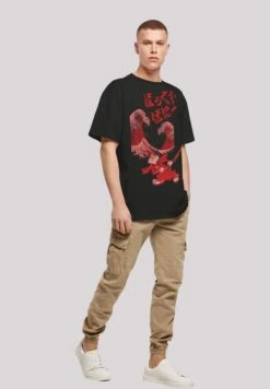 F4NT4STIC Looney Tunes Bugs Bunny Shogun - T-Shirt Print - Black -Olivia c01ba93dbd024b2084d903aa06b3134b