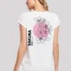 F4NT4STIC Sakura Japan Grafik - T-Shirt Print - Weiß -Olivia c1e733113121477d902b88defdeb1a29