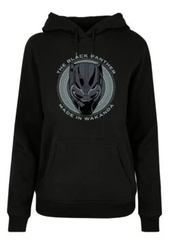 F4NT4STIC Marvel Black Panther Made In Wakanda- Hoodie - Black -Olivia c4477db4f4e3473ca62f552ea33f2fd8