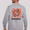 F4NT4STIC Nishikigoi Koi Japan Grafik - Sweater - Heather Grey -Olivia c48543f3178e44d988d4894007e9764b