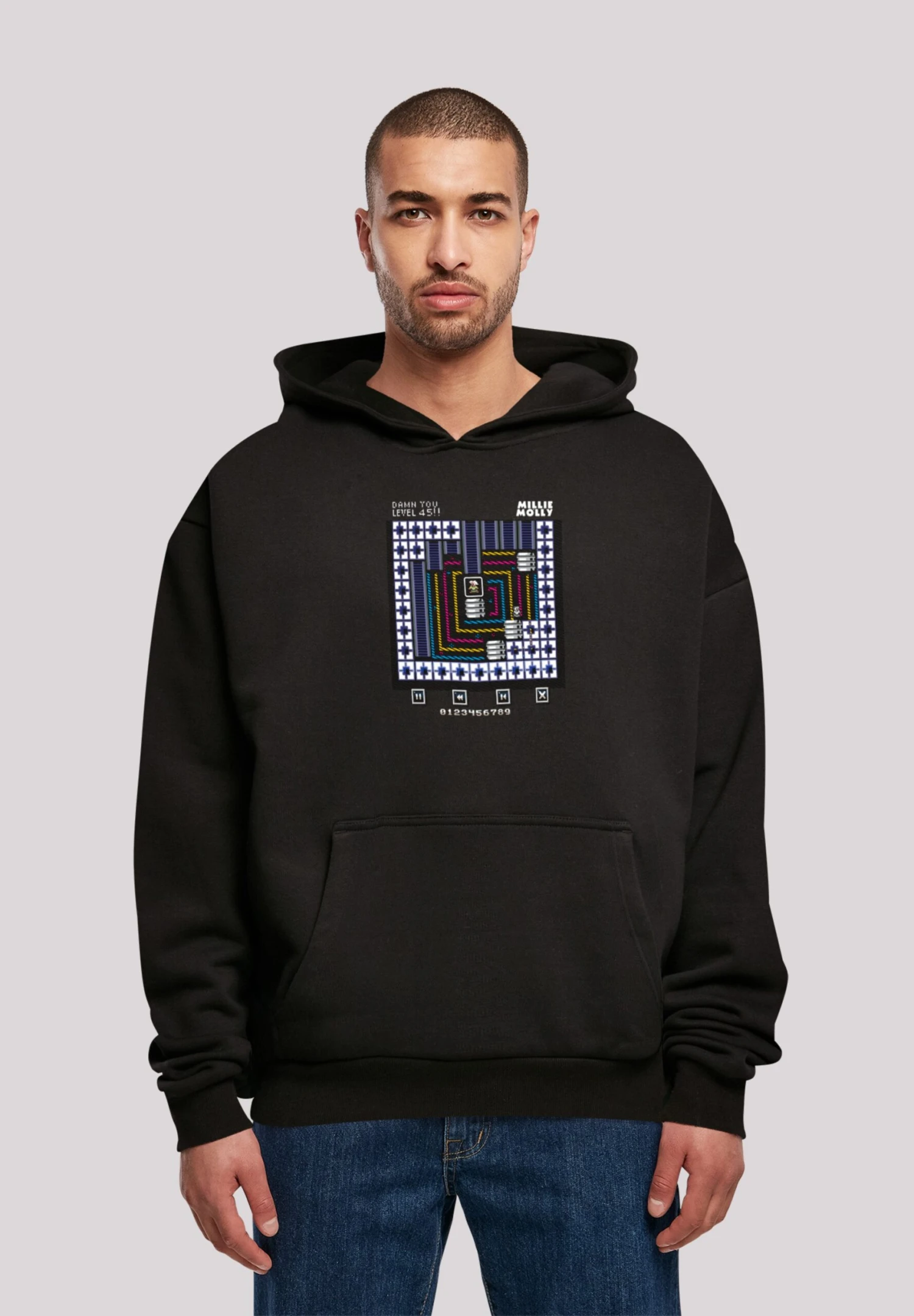 F4NT4STIC Level- Hoodie - Black 3 F4NT4STIC Level- Hoodie - Black