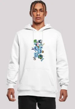 F4NT4STIC Scooby Doo Letters Jumble - Hoodie - White