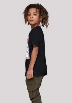 F4NT4STIC Looney Tunes Bugs Bunny Adore - T-Shirt Print - Black -Olivia c80720d5a6344758bd17292a837cd3e9