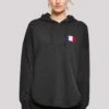 F4NT4STIC Frankreich Flagge Fahne - Hoodie - Schwarz