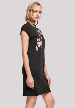 F4NT4STIC Kirschblüten Asien - Jerseyjurk - Schwarz -Olivia c9b99d4fefef46bea3ec4f65befab45a