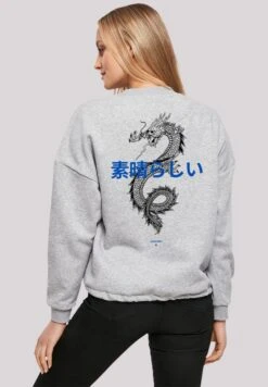 F4NT4STIC Dragon - Sweater - Heather Grey
