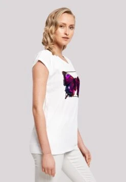 F4NT4STIC Short Sleeve Tee - T-Shirt Print - Weiß -Olivia ca4eedc524904f2bb434d42e4a44af3c