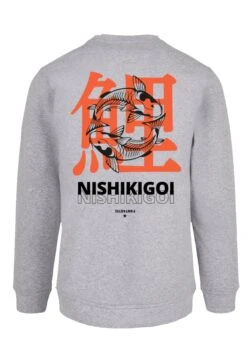 F4NT4STIC Nishikigoi Koi Japan Grafik - Sweater - Heather Grey -Olivia cbc6f3510e124bdca3eeeddcc350fc7b