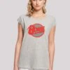 F4NT4STIC David Bowie Diamond Dogs - T-Shirt Print - Heather Grey