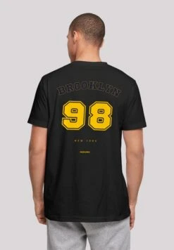 F4NT4STIC Brooklyn 98 Ny - T-Shirt Print - Schwarz