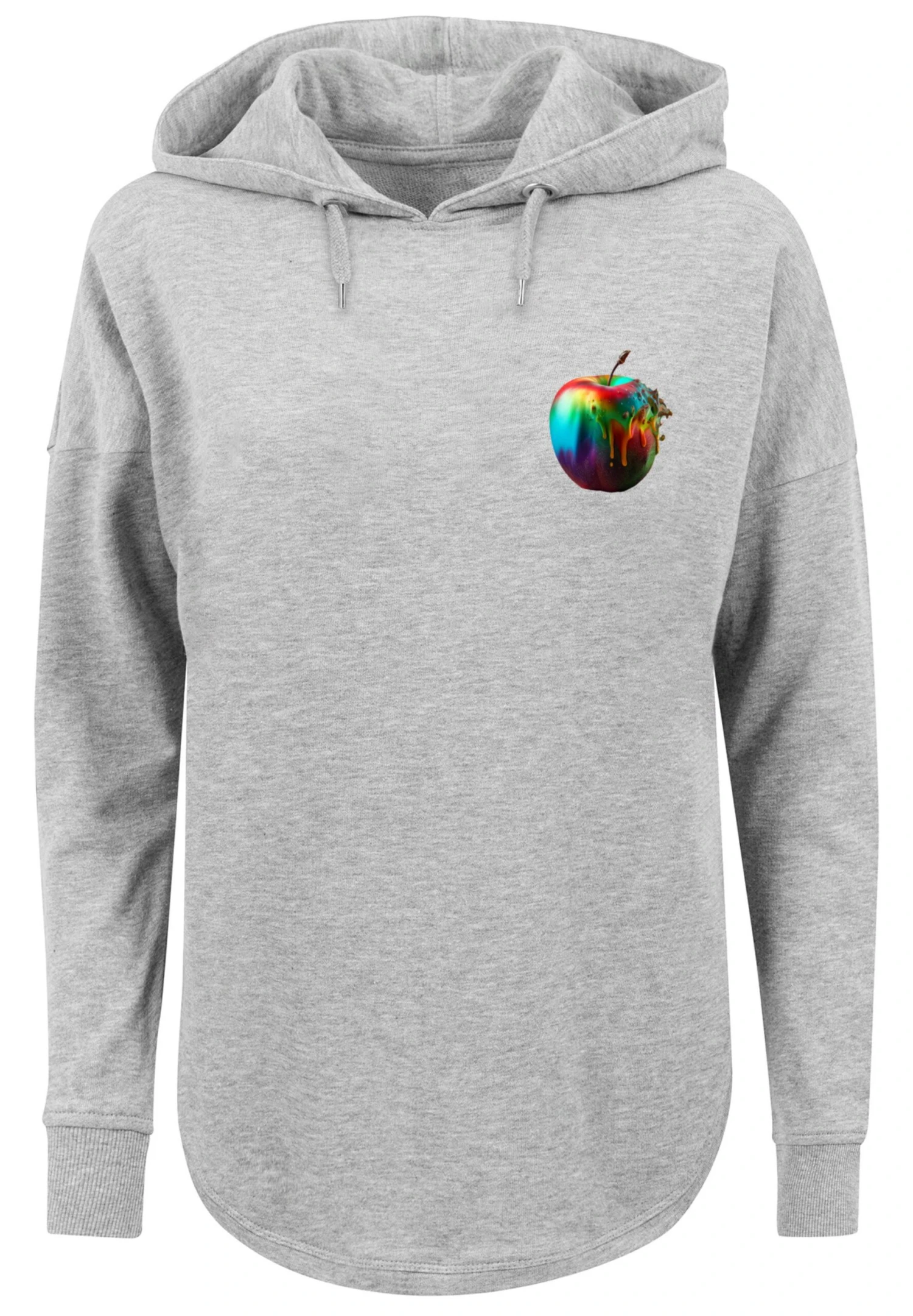 F4NT4STIC Colorfood Collection Rainbow Apple - Hoodie - Grey 8 F4NT4STIC Colorfood Collection Rainbow Apple - Hoodie - Grey - Afbeelding 6
