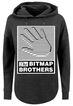 F4NT4STIC Retro Gaming Bitmap Bros - Hoodie - Charcoal -Olivia cd296afd08504a7295ee6a9a8452438d