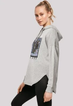 F4NT4STIC Retro Gaming Level 45 - Hoodie - Grey -Olivia d11400361c624eef8f25e3c2900dbb57