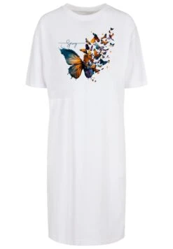 F4NT4STIC Schmetterling Frühlings- Jerseyjurk - Weiß -Olivia d240cf76596d4d1386efb19c661d69a7