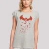F4NT4STIC Dc Comics Batman - T-Shirt Print - Heather Grey -Olivia d359ddcdeb994571975bb3727685789a