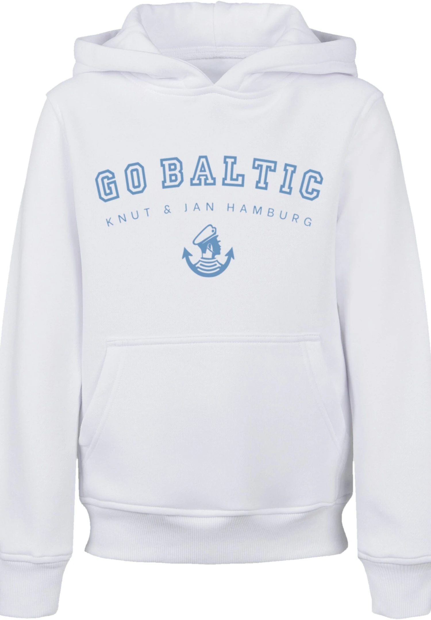F4NT4STIC Go Baltic Knut & Jan Hamburg - Hoodie - Weiß 8 F4NT4STIC Go Baltic Knut & Jan Hamburg - Hoodie - Weiß - Afbeelding 6