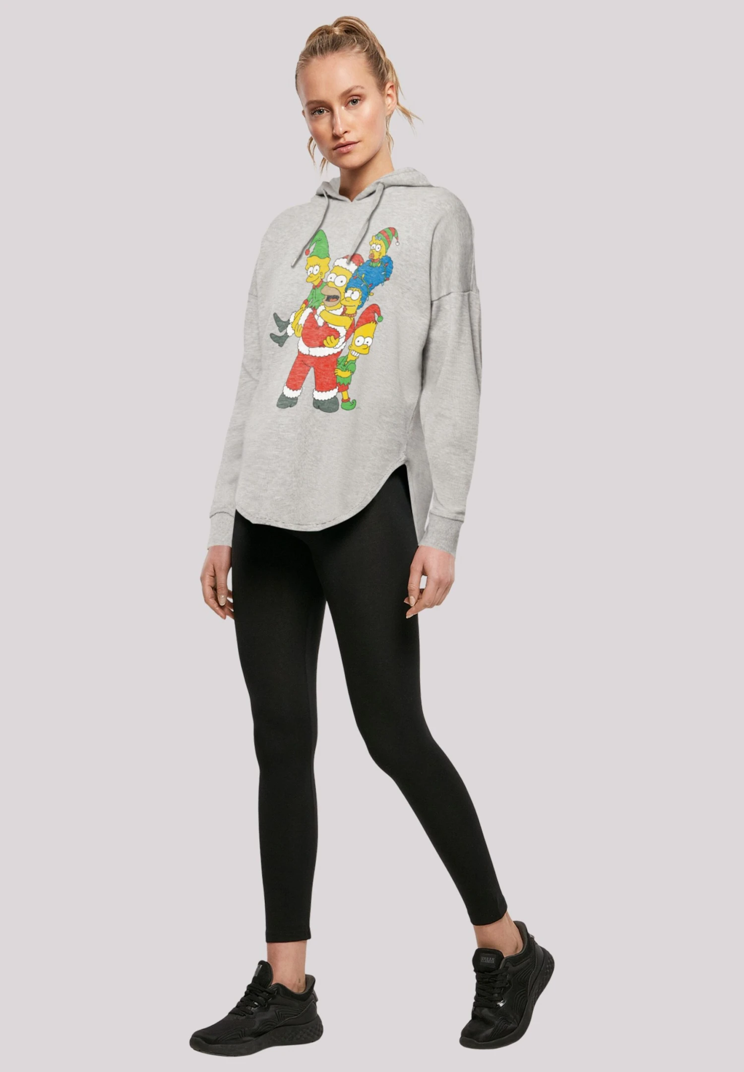 F4NT4STIC The Simpsons Christmas Weihnachten Family - Sweater - Grey 4 F4NT4STIC The Simpsons Christmas Weihnachten Family - Sweater - Grey - Afbeelding 2