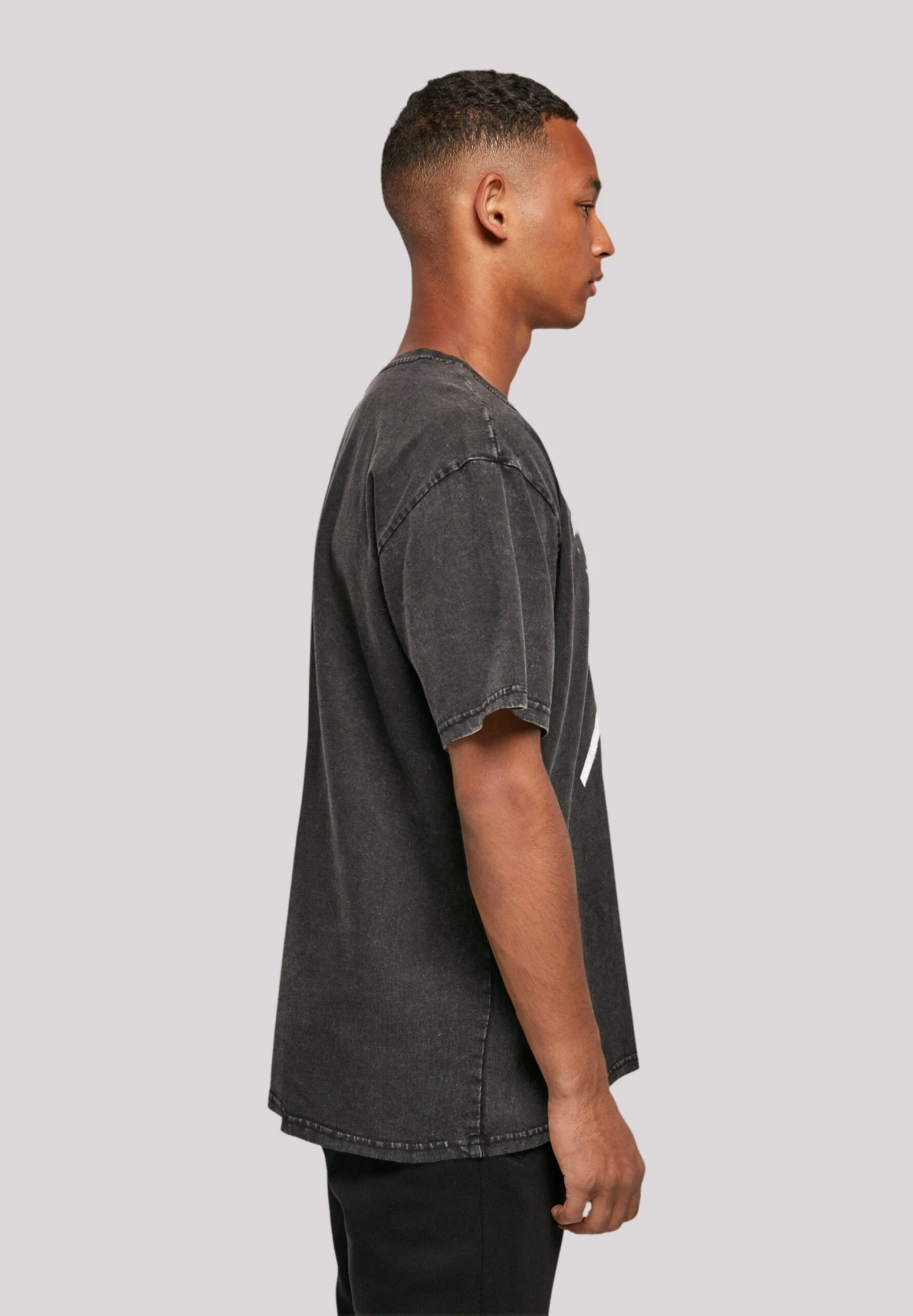 F4NT4STIC T-Shirt Print - Schwarz 6 F4NT4STIC T-Shirt Print - Schwarz - Afbeelding 4