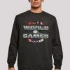 F4NT4STIC Retro Gaming World Games - Sweater - Black 1 F4NT4STIC Retro Gaming World Games - Sweater - Black -Olivia d7d6e63d04004356915b8eb456bb0517