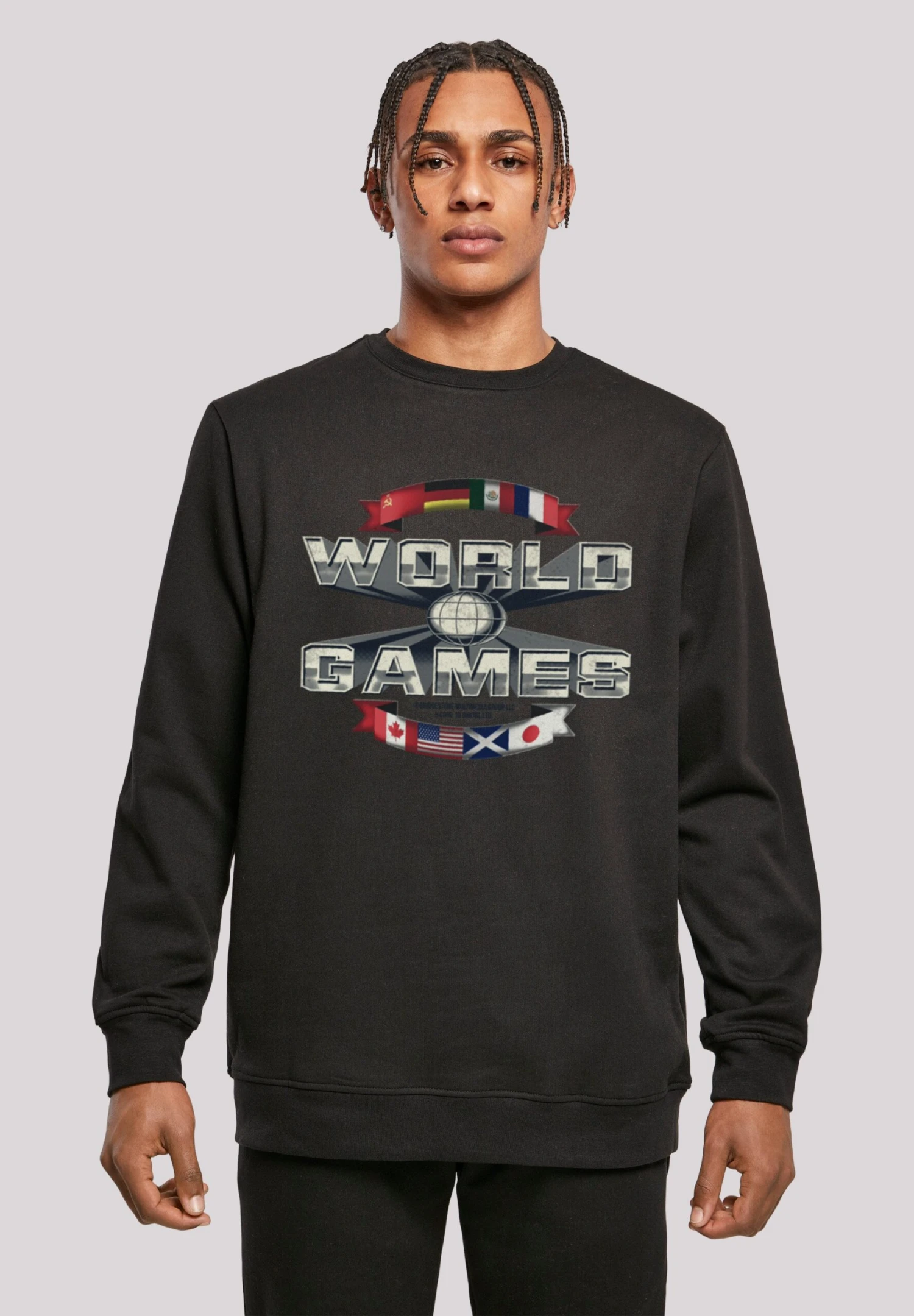 F4NT4STIC Retro Gaming World Games - Sweater - Black 3 F4NT4STIC Retro Gaming World Games - Sweater - Black