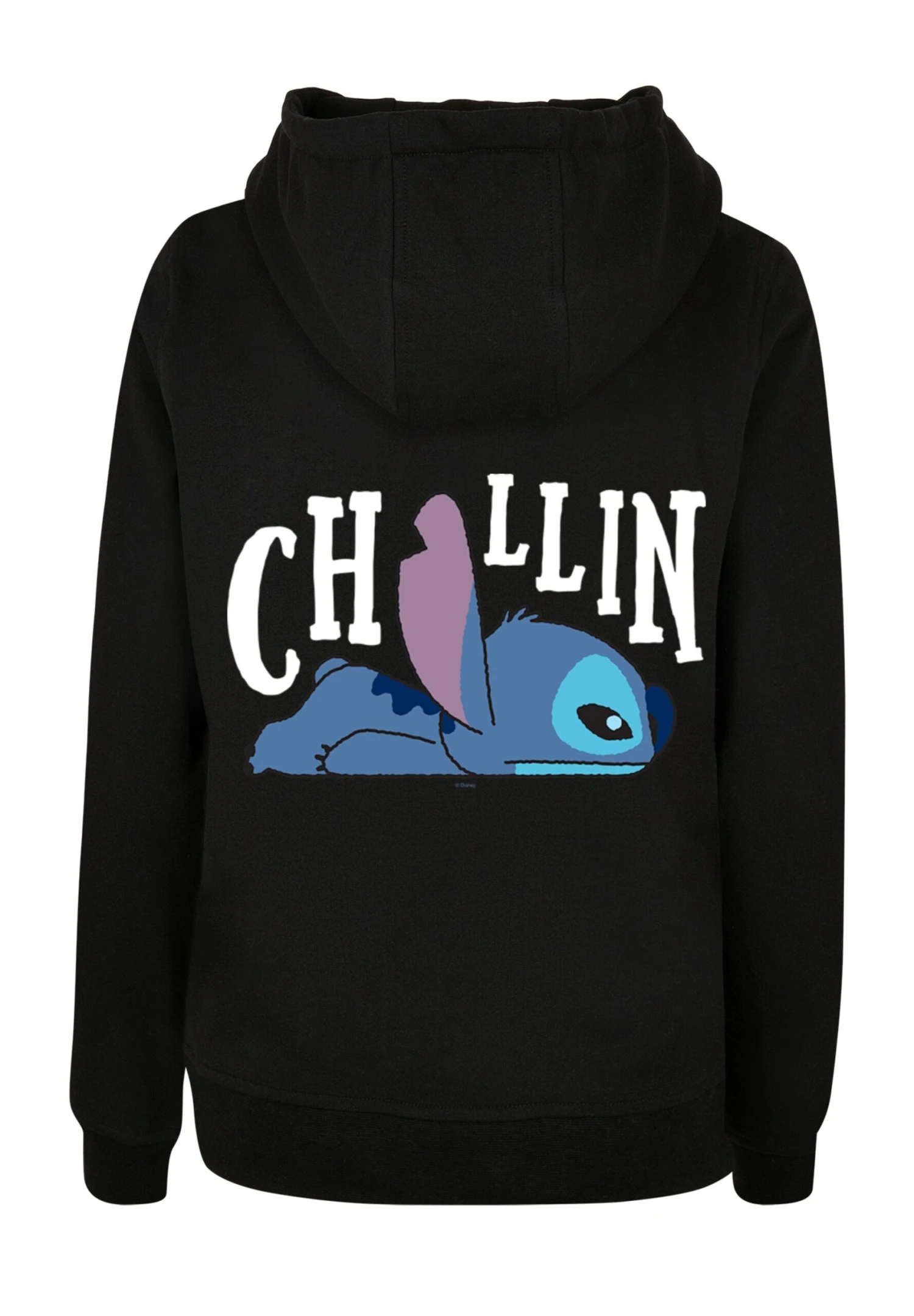 F4NT4STIC Disney Lilo And Stitch Stitch Backside Breast Print - Hoodie - Schwarz 4 F4NT4STIC Disney Lilo And Stitch Stitch Backside Breast Print - Hoodie - Schwarz - Afbeelding 2