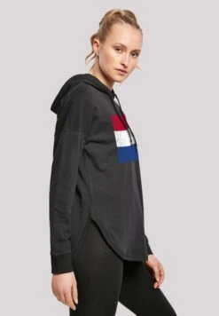 F4NT4STIC Netherlands Holland Flagge Distressed - Hoodie - Schwarz -Olivia d8db3fc28f744afd9c739a04467feeec