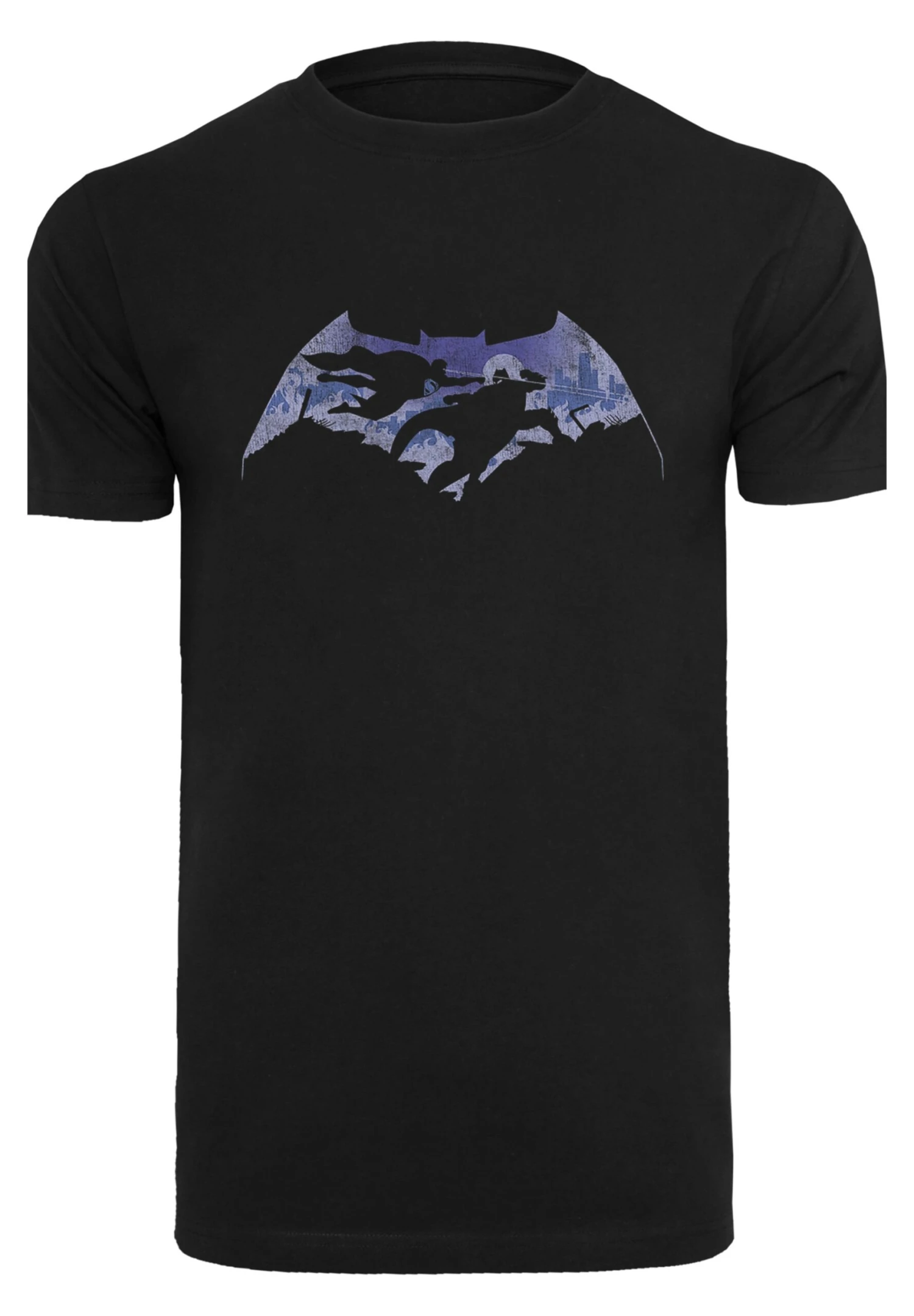 F4NT4STIC Dc Comics Batman V Superman Battle - T-Shirt Print - Black 8 F4NT4STIC Dc Comics Batman V Superman Battle - T-Shirt Print - Black - Afbeelding 6